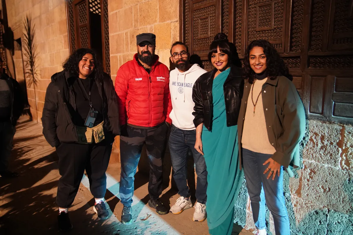  نورا بالألف  الصورة خاصة من الفنانة لكواليس أغنية "إدلع"