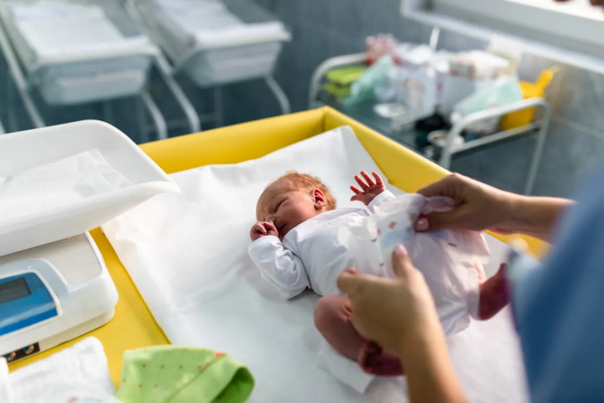 صورة لانخفاض وزن المولود