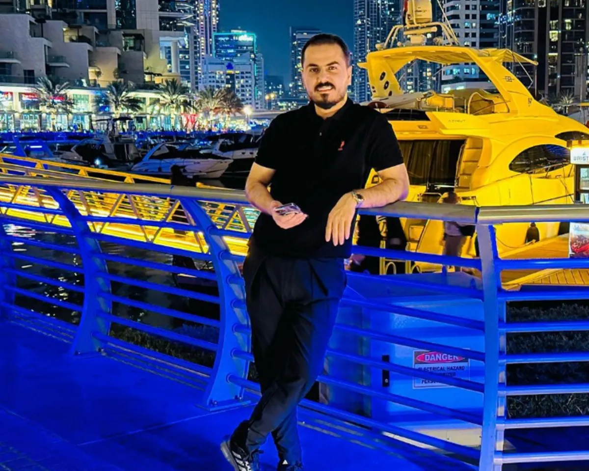 الإعلامي العراقي نزار الفارس - الصورة من حسابه الخاص على إنستغرام