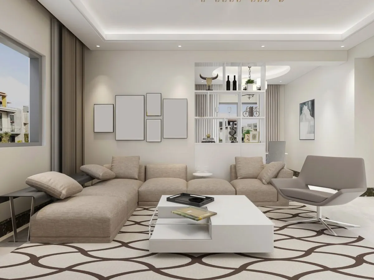 أفكار لتزيين جدران الغرف البيض