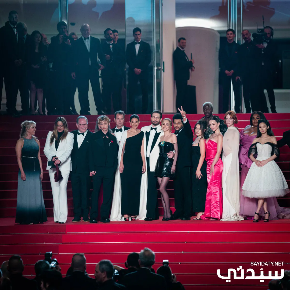 فريق عمل مسلسل The Idol - الصورة خاصة بسيدتي - تصوير يوسف بوهوش