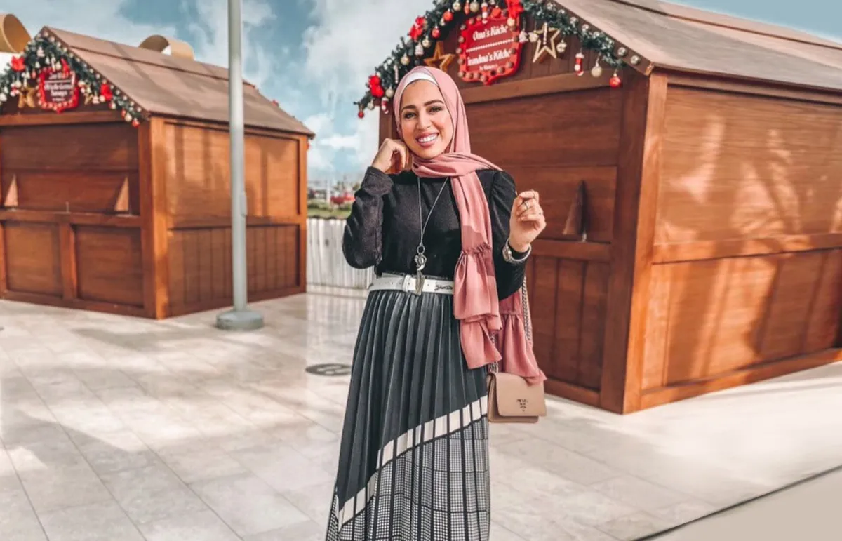  - الصورة من حسابها على الانستغرام