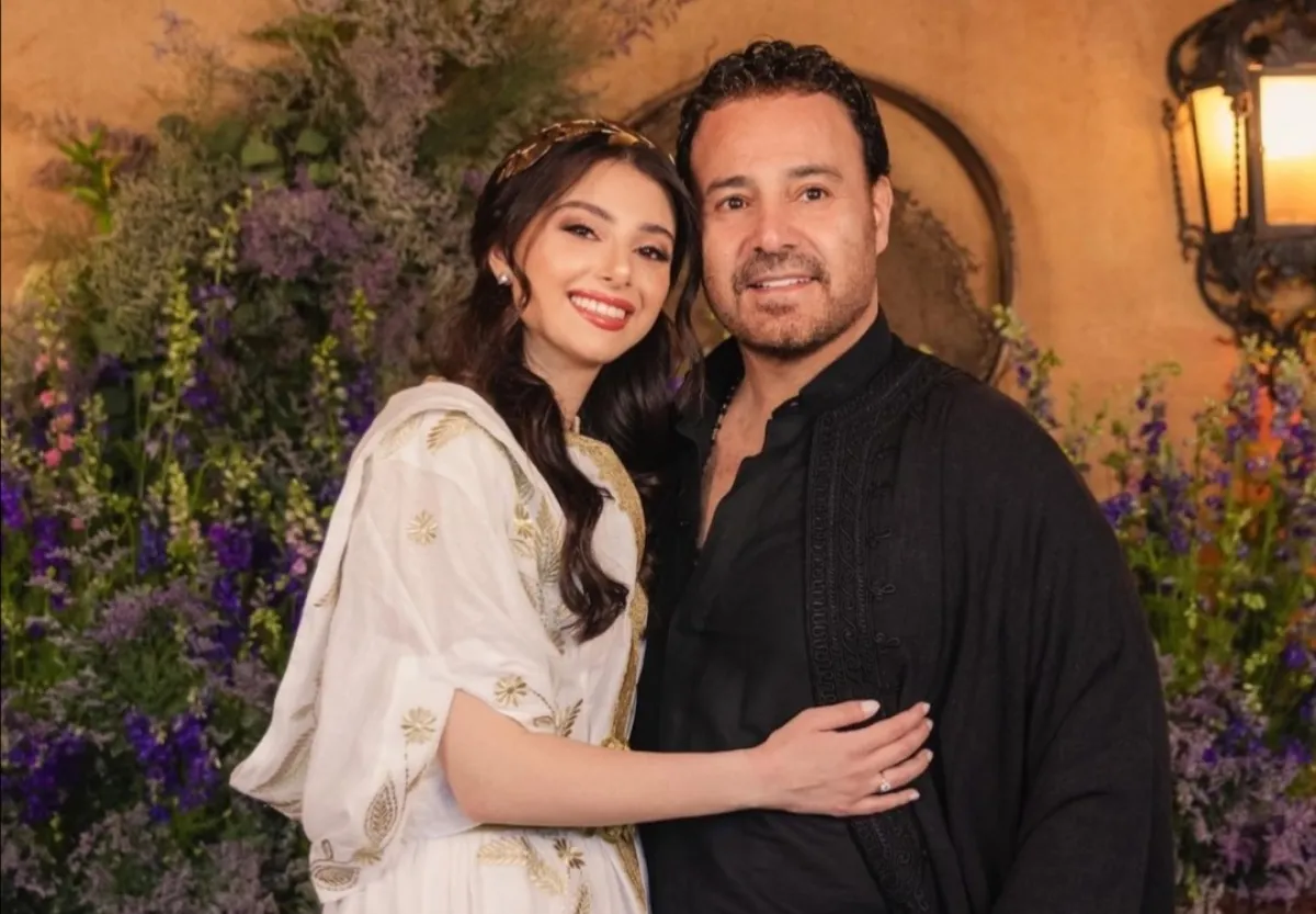 ماريتا الحلاني ووالدها عاصي الحلاني - الصورة من حسابها على انستغرام