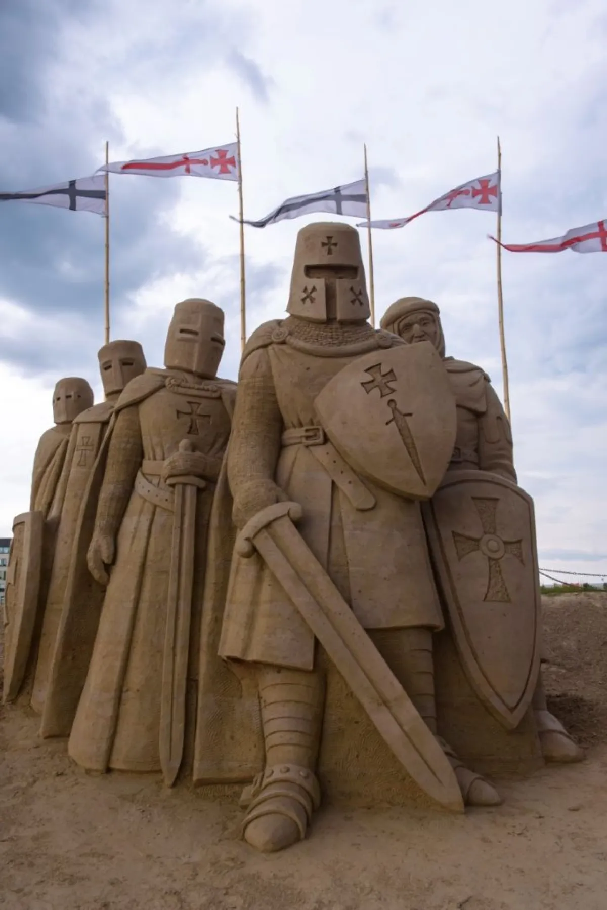 النحت على الرمال