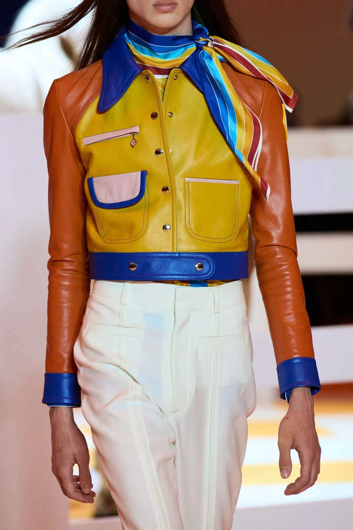 سكارف حرير معرق من كازابلانكا Casablanca