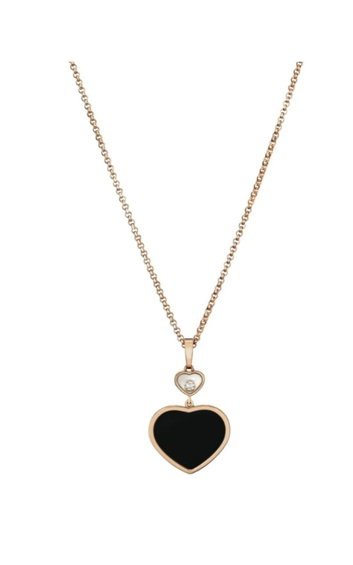 قلادة HAPPY HEARTS من شوبارد Chopard 