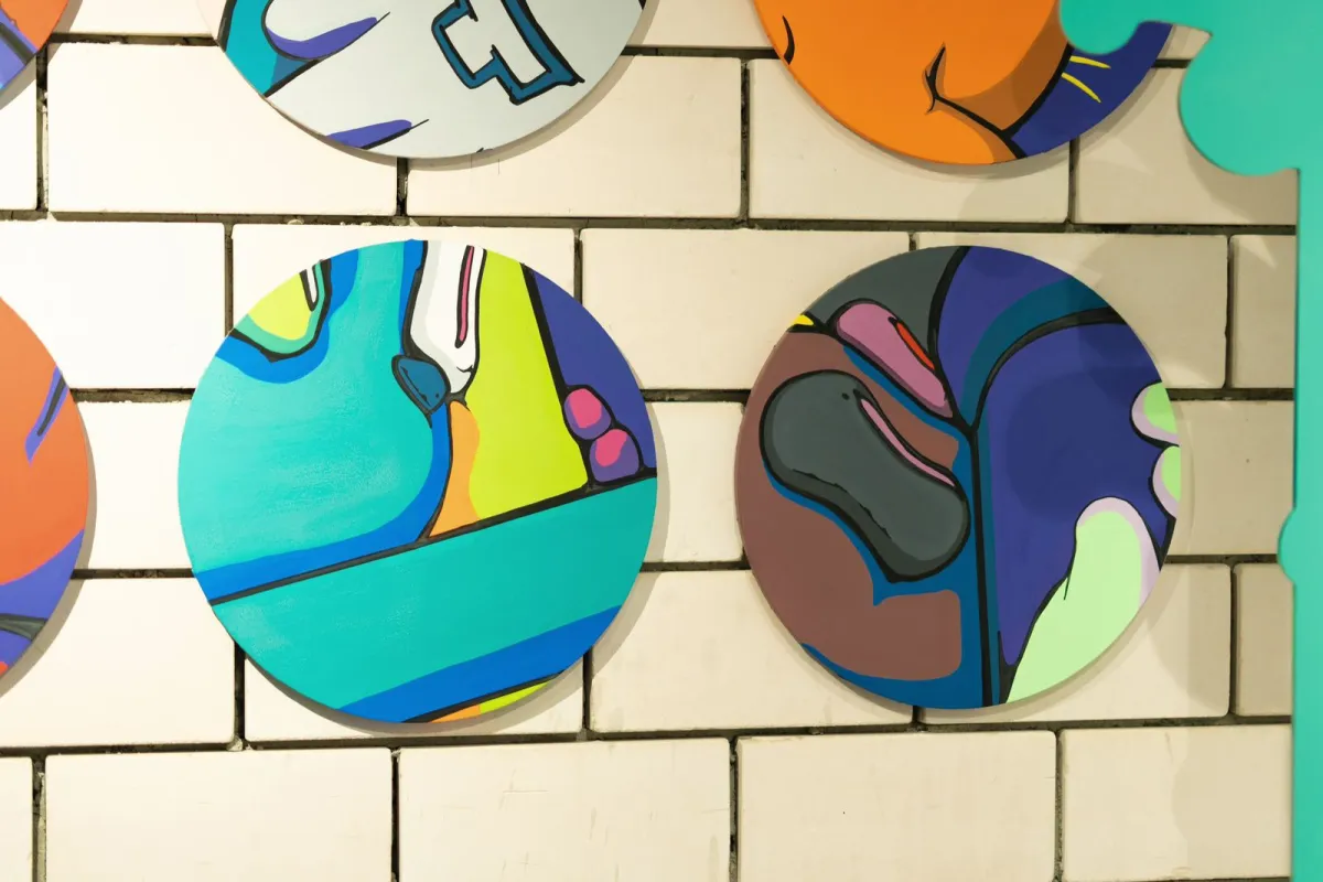 من أعمال الفنان علي الموسى