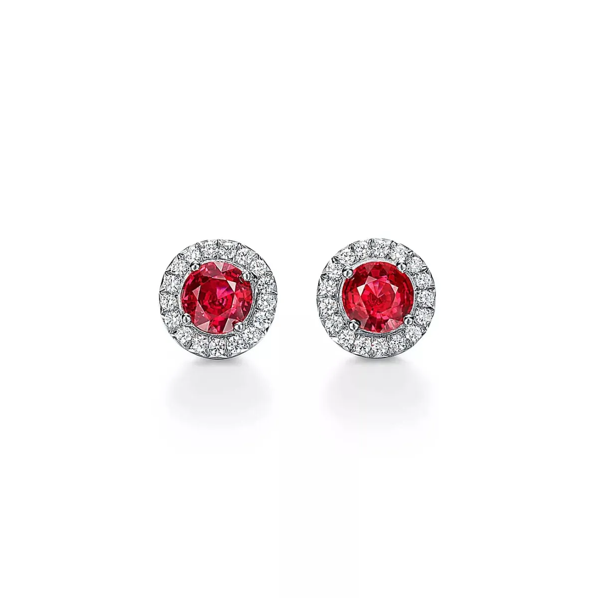 أقراط بحجر الروبي من تيفاني آند كو Tiffany&Co 