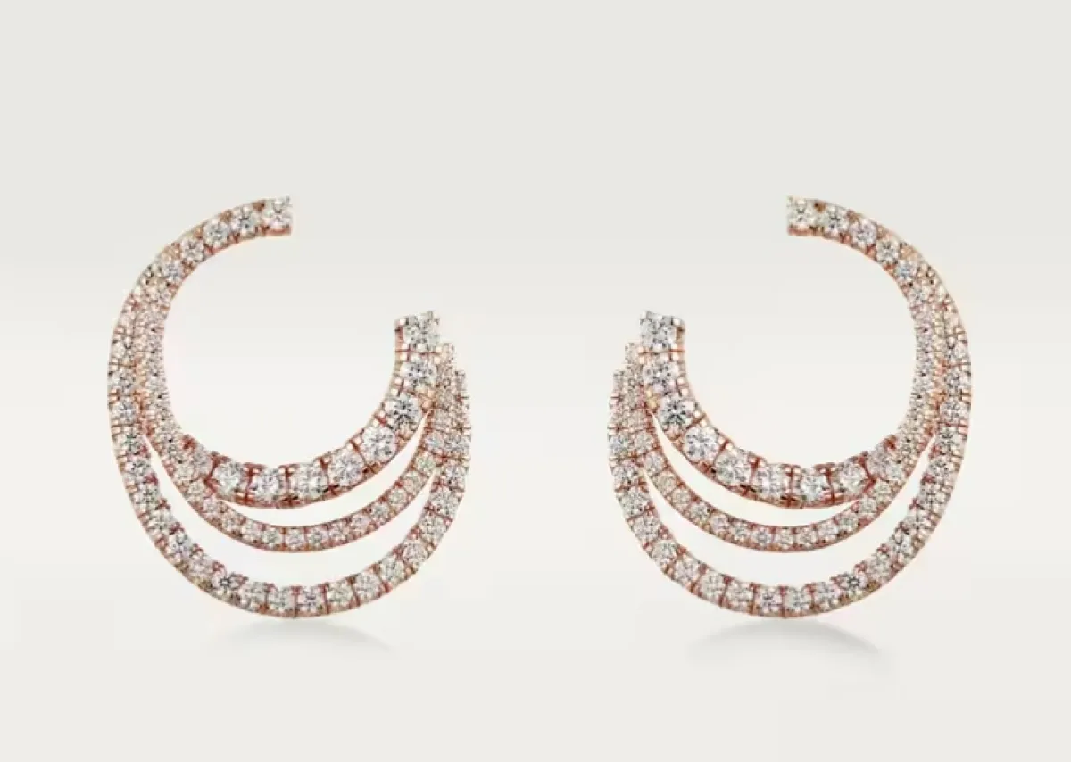 أقراط Étincelle de Cartier من كارتييه Cartier