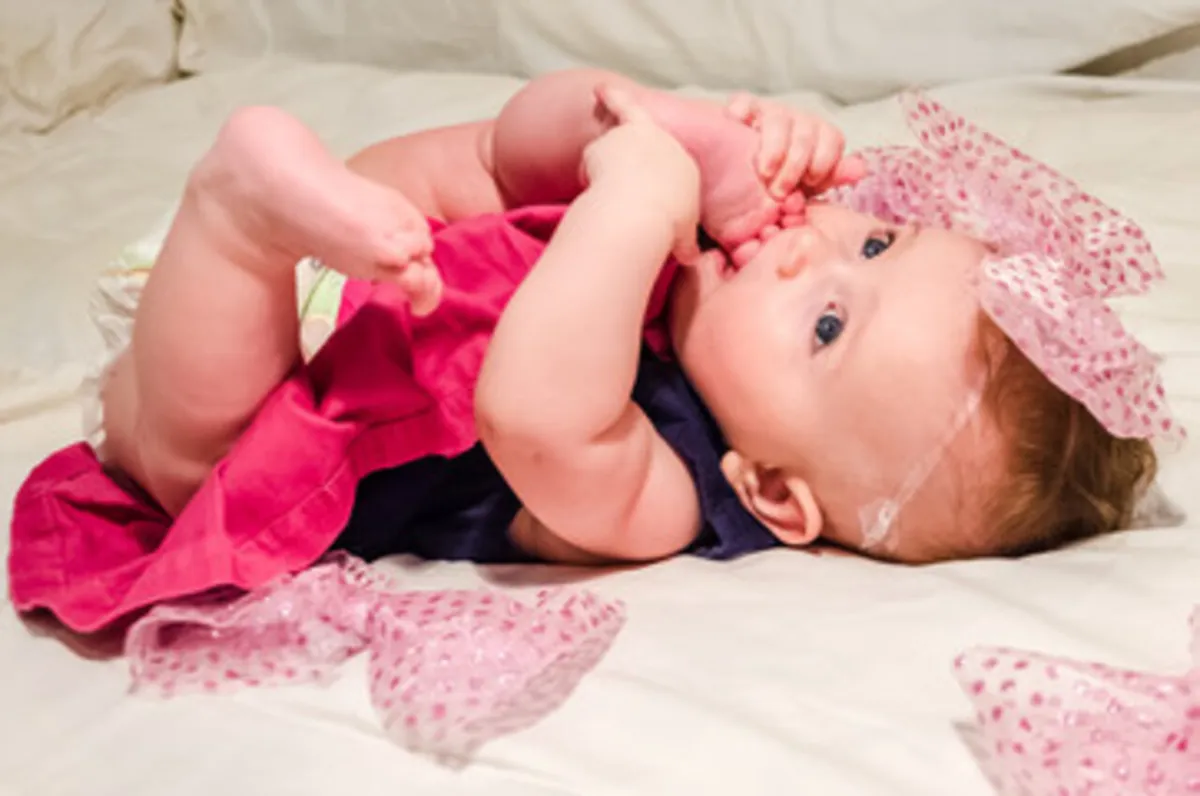 صورة لطفلة رضيعة