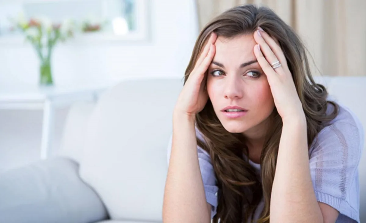 صورة لحامل تعاني نفسياً