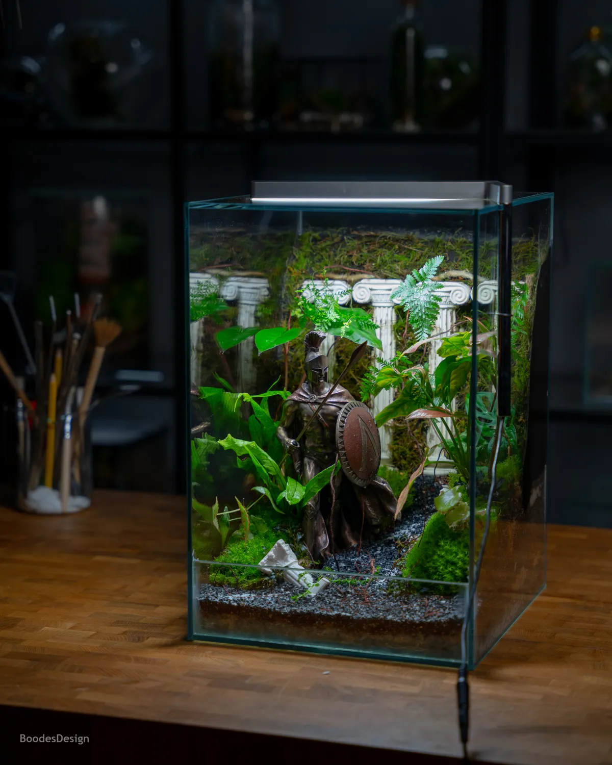 تظهر الصورة عمل عبدالله الصويان