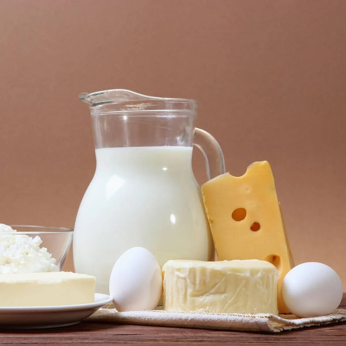 صورة لمنتجات الألبان المفيدة