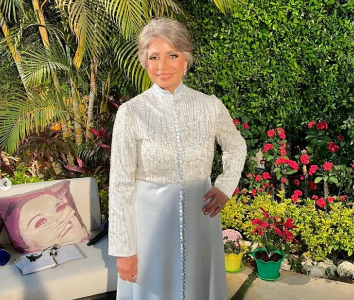 سوسن بدر - الصورة من حسابها الخاص على إنستغرام