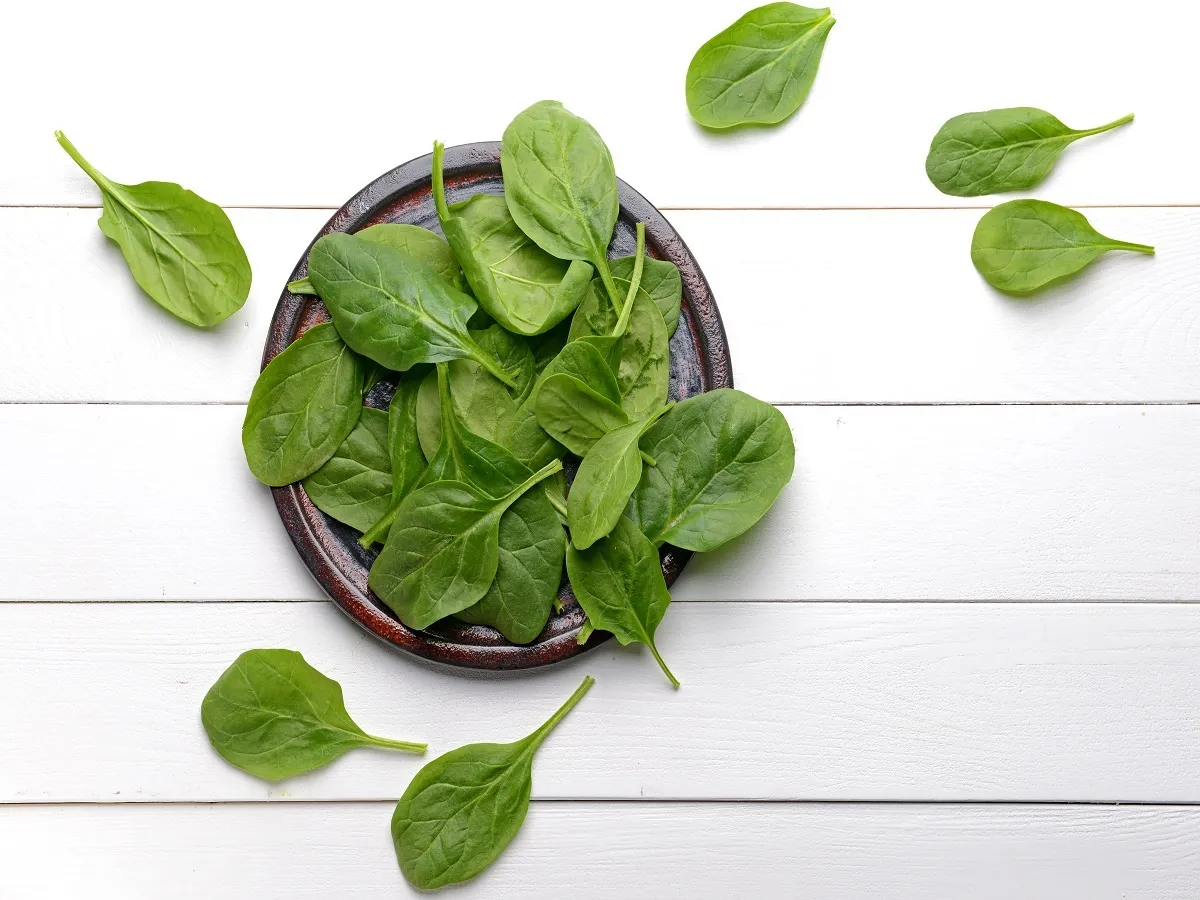 صورة للسبانخ