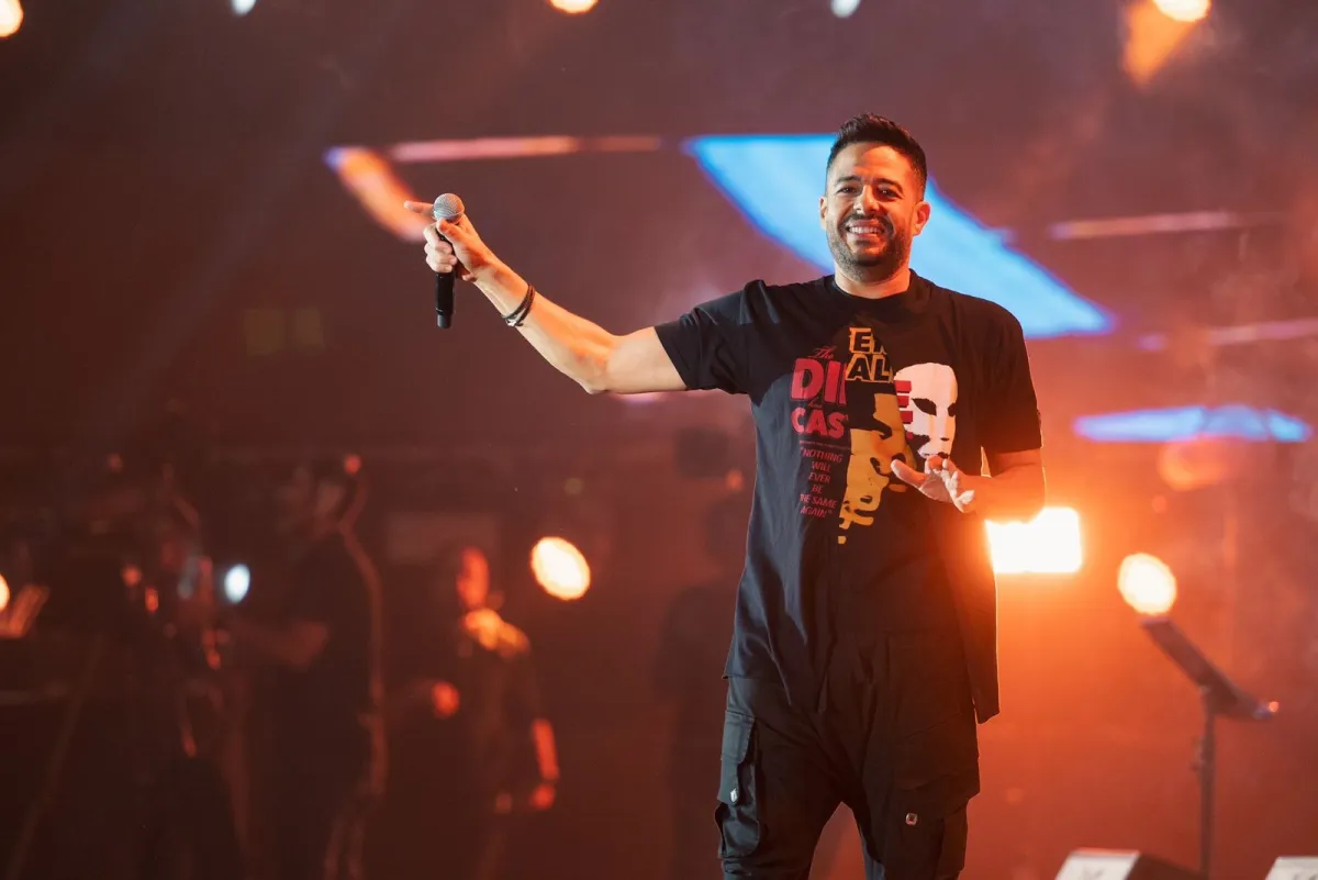 محمد حماقي- الصورة من الشركة المنظمة للحفل بنش مارك