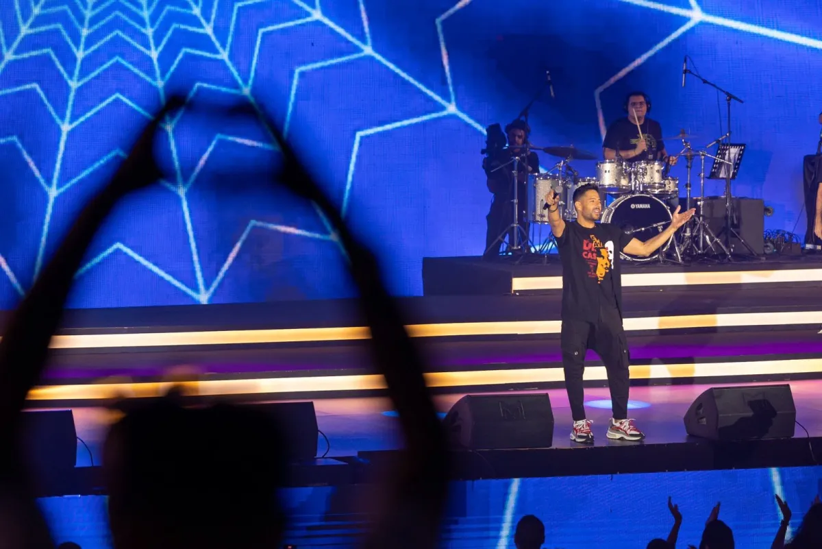 محمد حماقي- الصورة من الشركة المنظمة للحفل بنش مارك