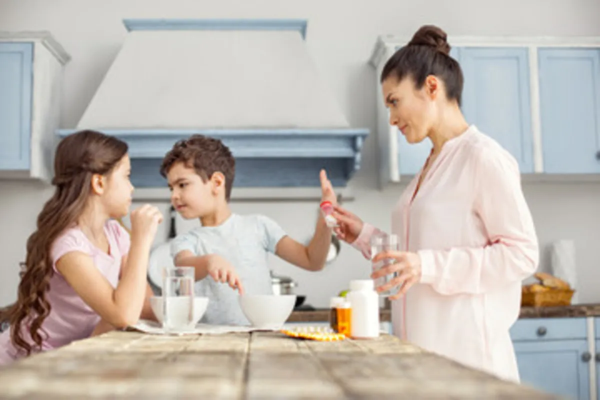 صورة لطفل يمتنع عن وجبة الفطور