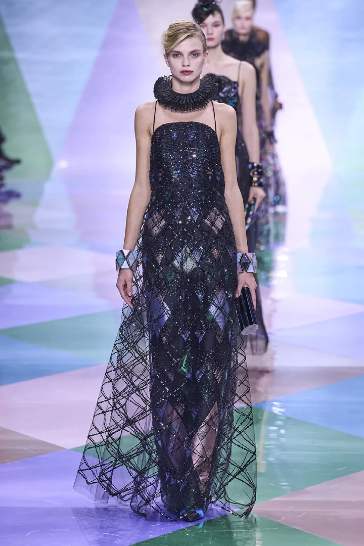 فستان أسود من Armani Prive