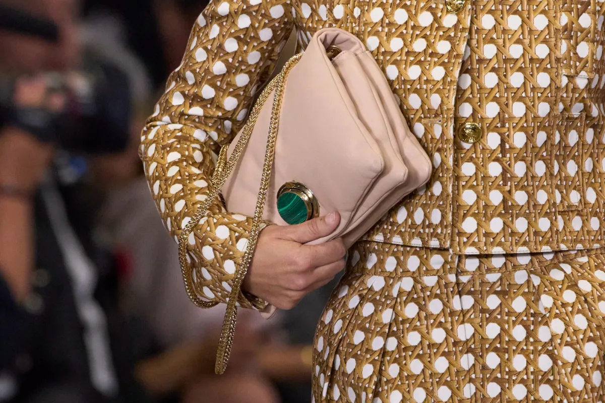 حقيبة مزينة بالسلاسل من جيامباتيستا فالي Giambattista Valli