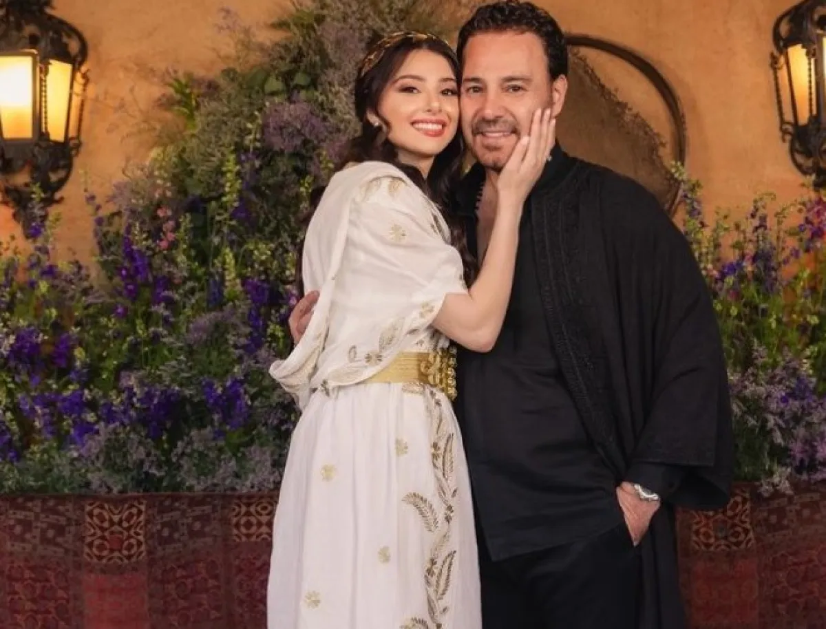 ماريتا الحلاني ووالدها عاصي الحلاني - الصورة من حسابها على انستغرام 