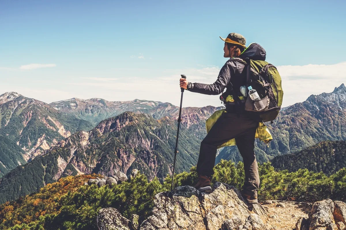 المشي لمسافات طويلة  