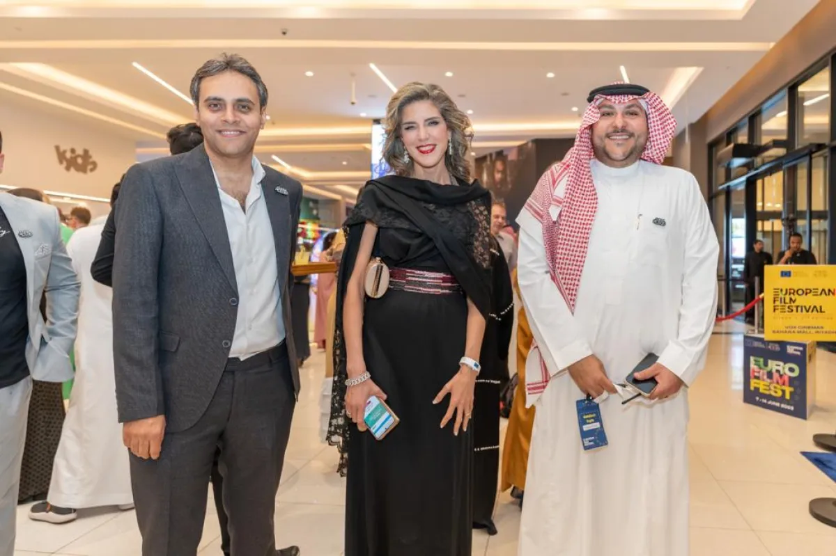 جانب من  حفل الافتتاح - الصورة من المركز الاعلامي لمهرجان الأفلام الأوربية