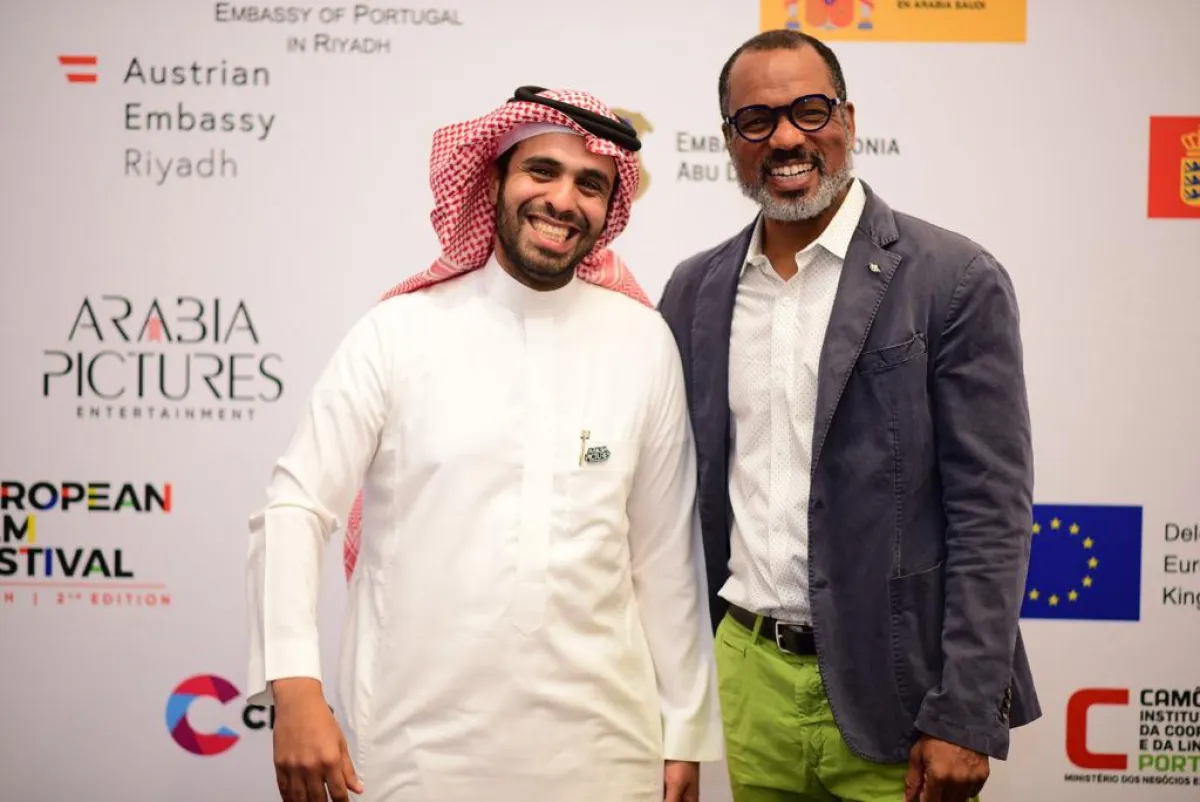 عبدالله الاحمري - الصورة من  المركز الاعلامي  لمهرجان الأفلام الأوربية