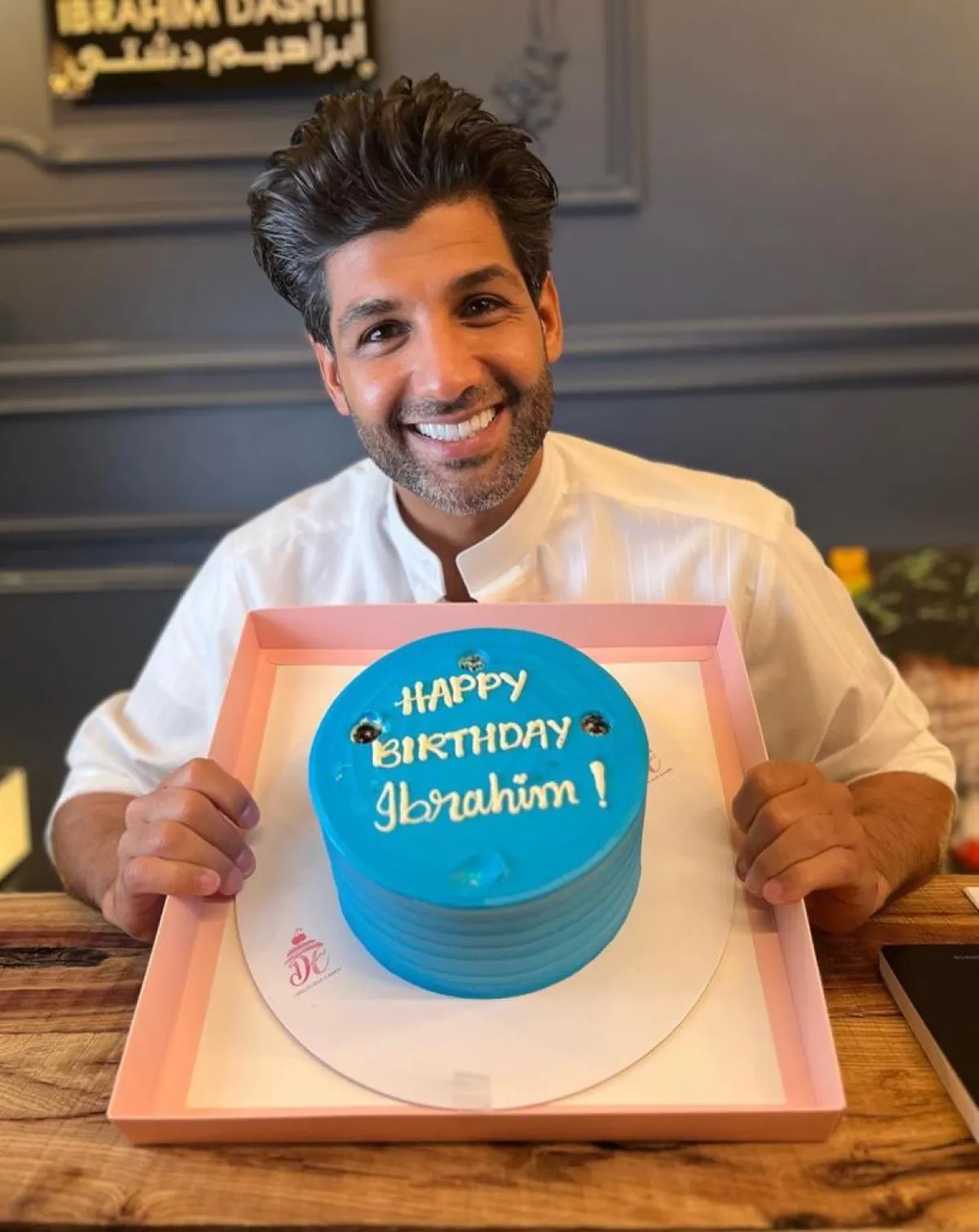 إبراهيم  دشتي -الصورة من حسابه على الانستغرام