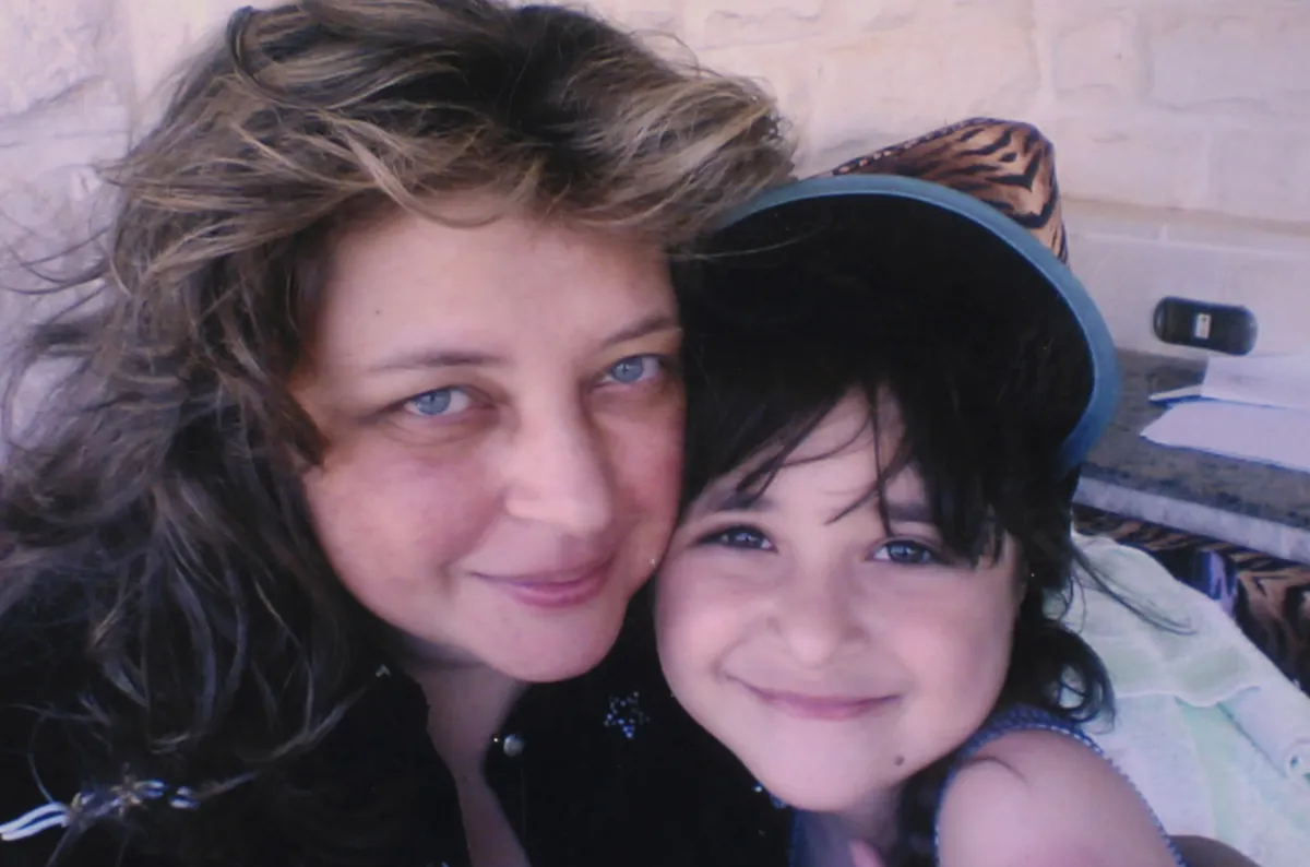 فايزة كمال وابنتها ليلى منير- مصدر الصورة - ليلى ويوسف منير