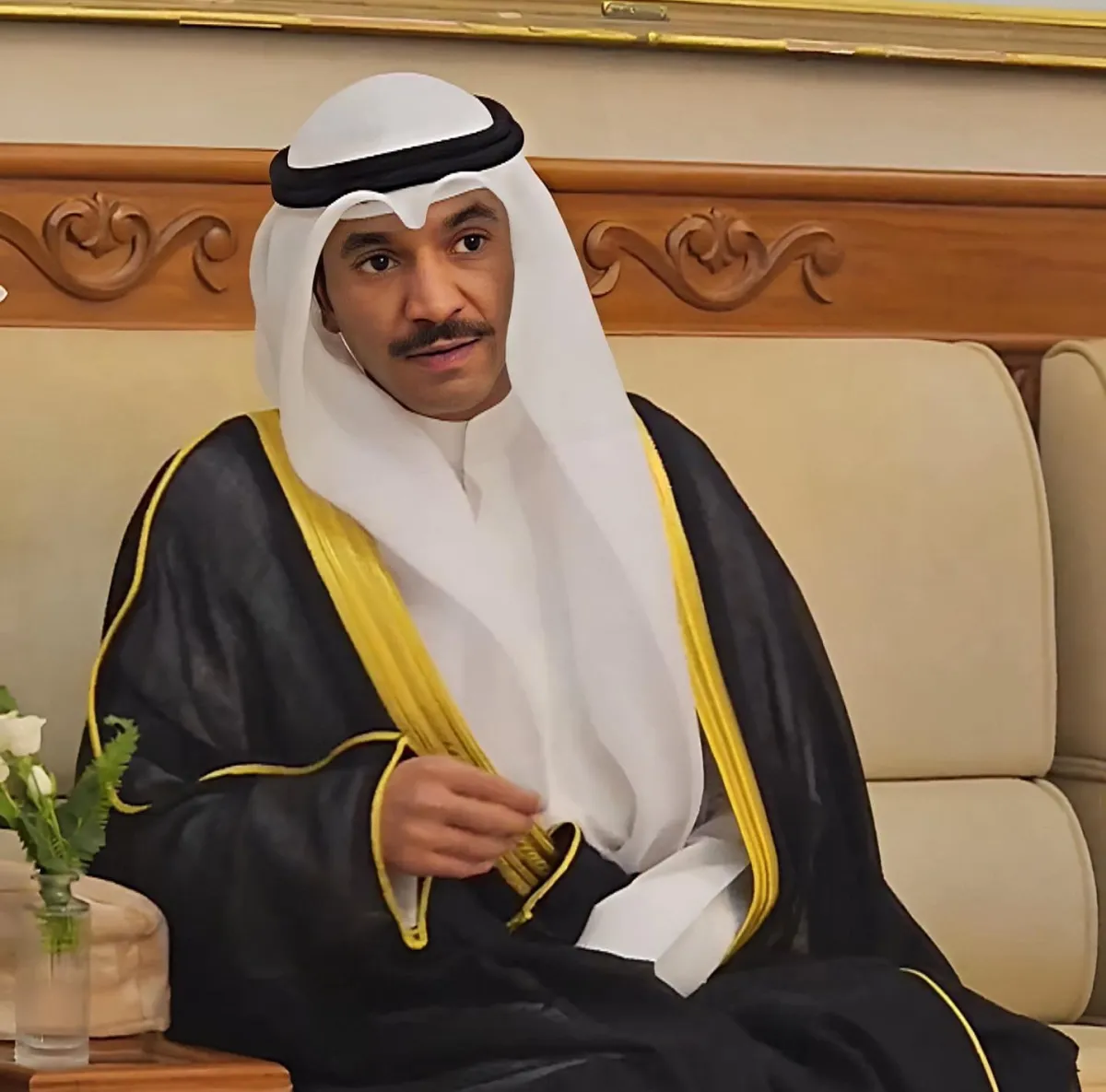 مطرف المطرف -الصورة من حساب الفنان عبدالله الطراروة