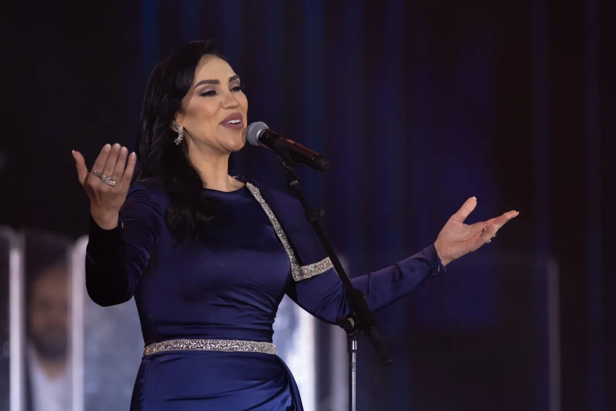 مي فاروق -الصورة من  المركز الاعلامي ل بنش مارك