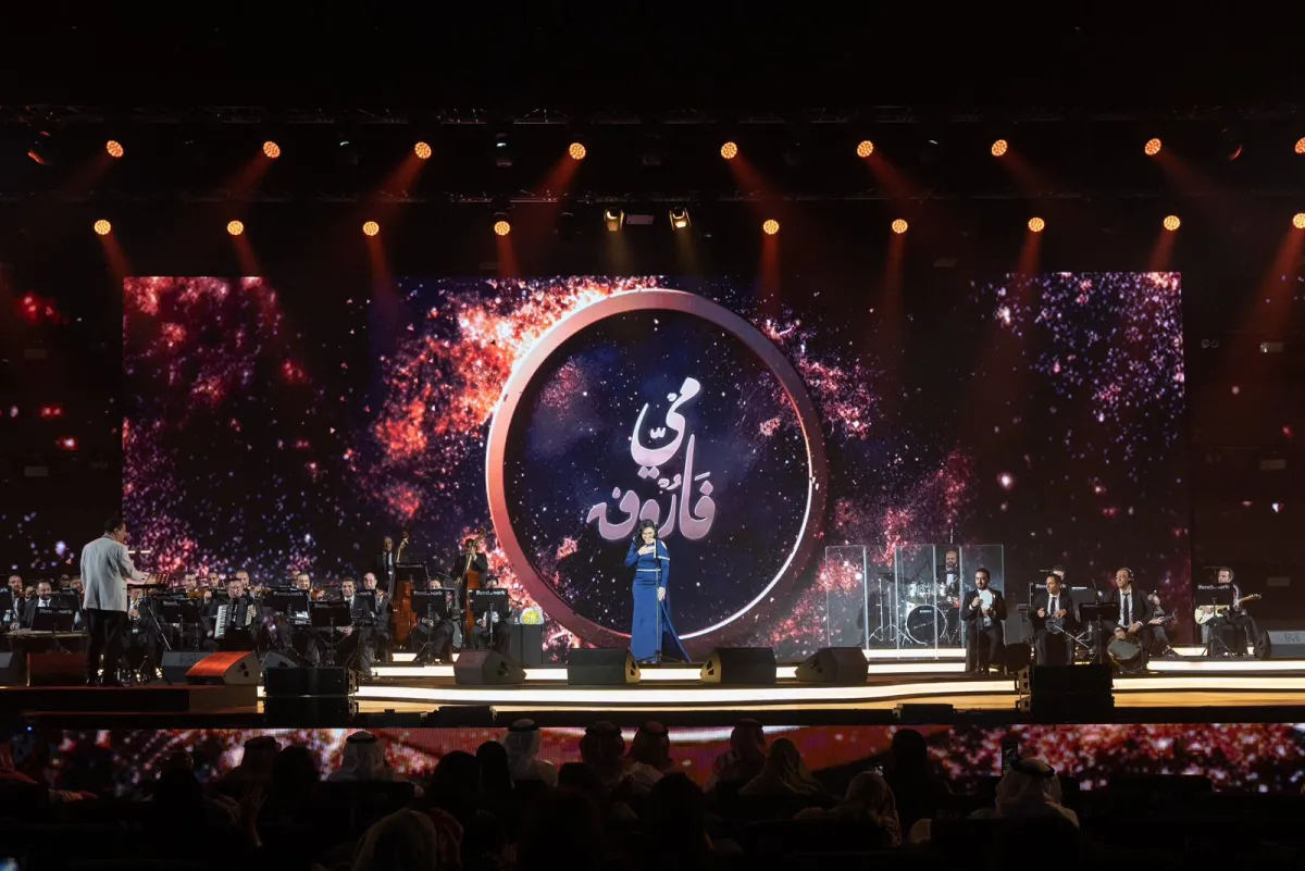 مي فاروق  -الصورة من المركز  الاعلامي ل بنش مارك