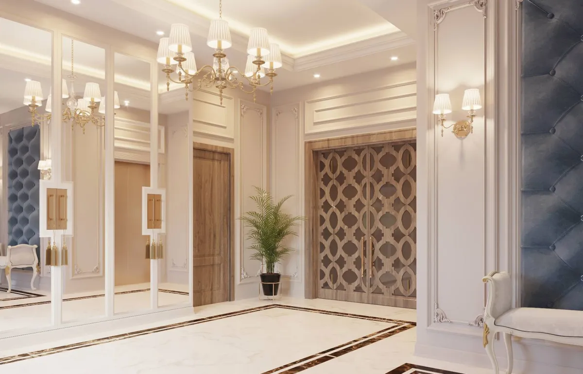 الأبواب بمثابة لوحات فنية 