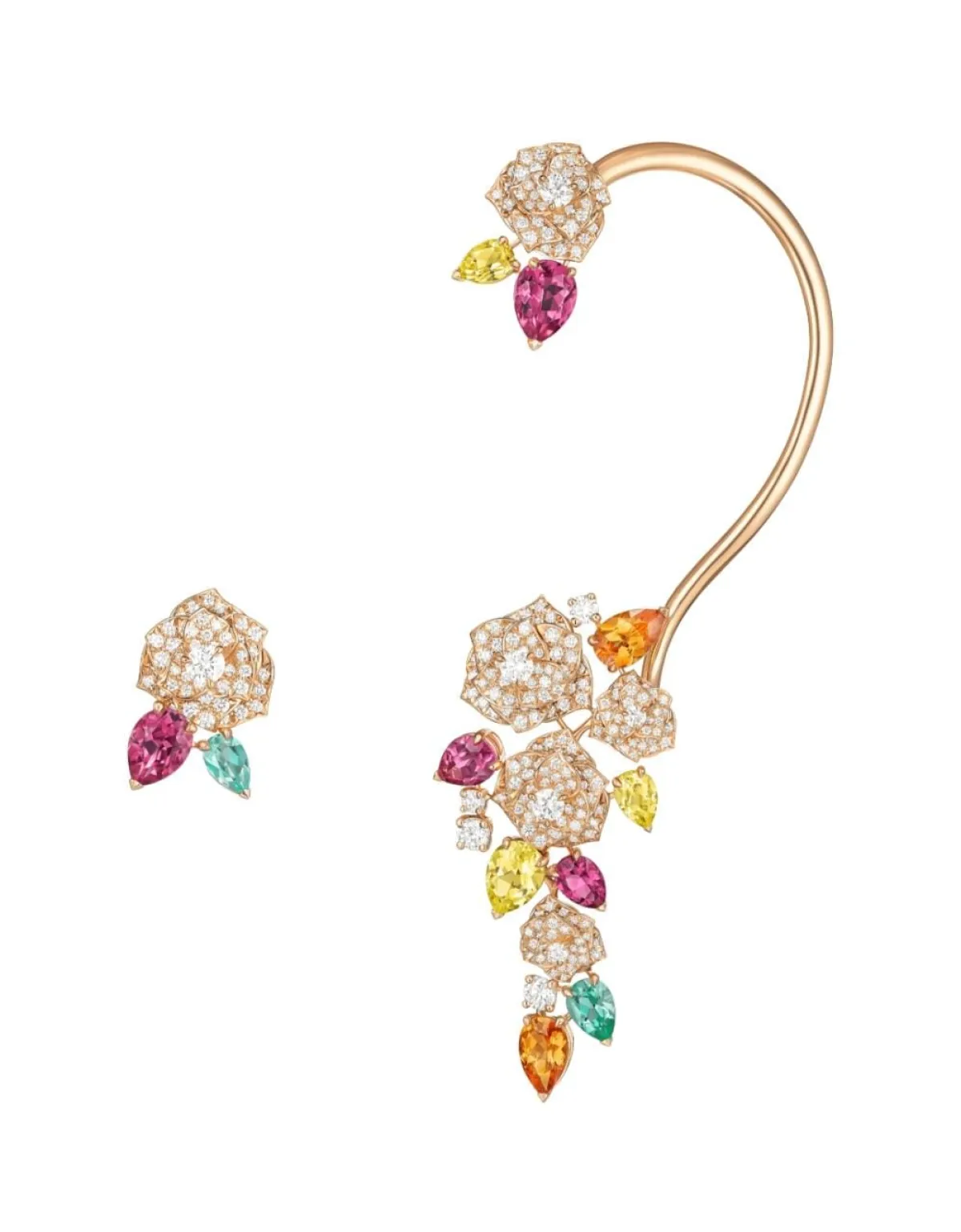 أقراط Piaget Rose ear cuff من بياجيه Piaget 