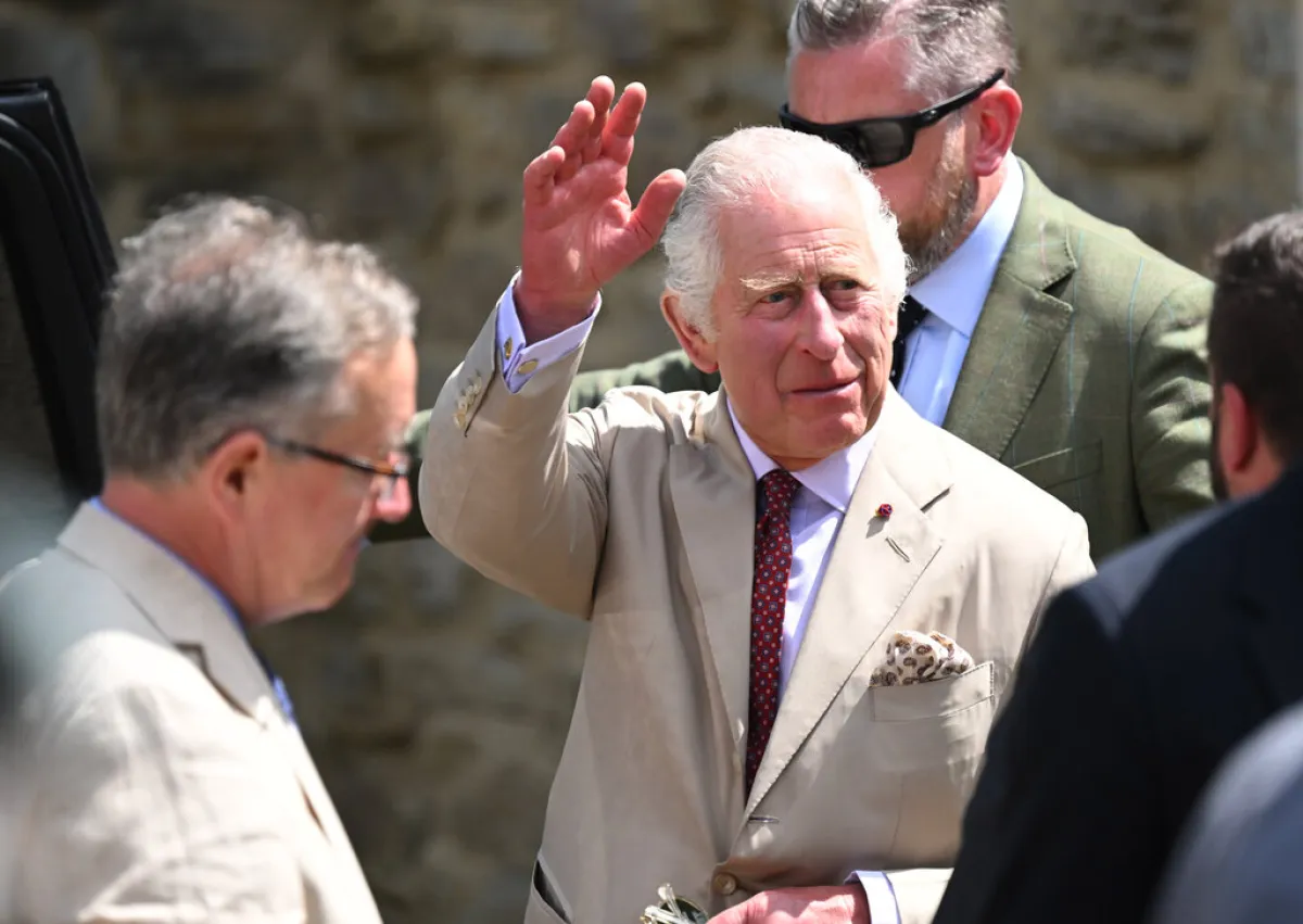 الملك تشارلز  King Charles في رومانيا (مصدر الصورة: Daniel MIHAILESCU / AFP)