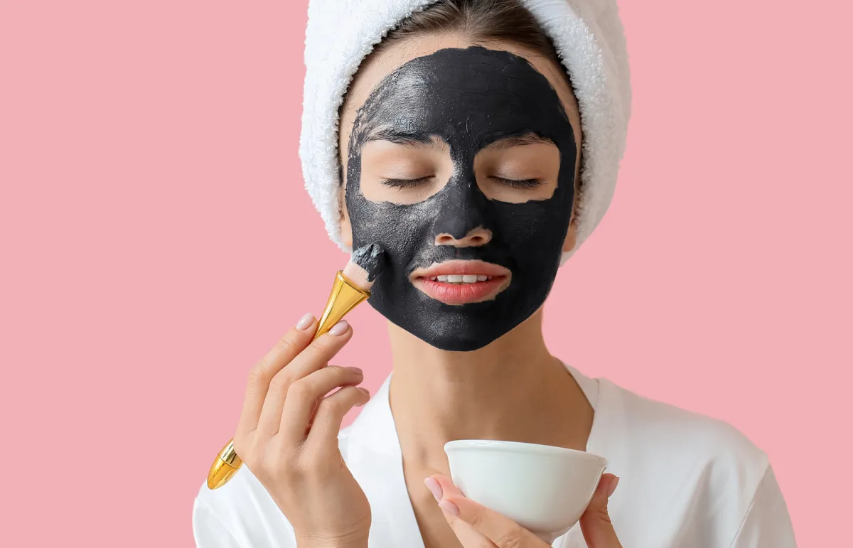 ماسك الفحم للرؤوس السوداء