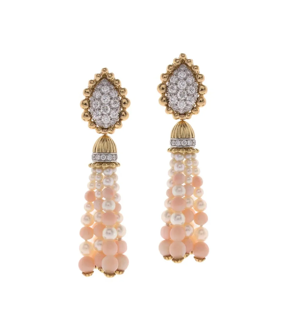 أقراط Tassel من ديفيد ويب David Webb