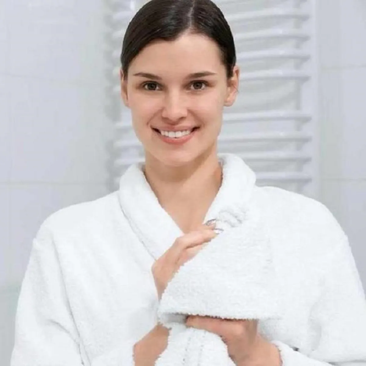 صورة لحامل بعد الحمام