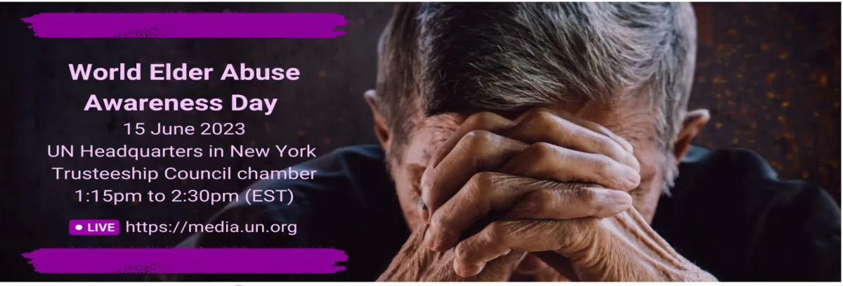 اليوم العالمي للتوعية بشأن إساءة معاملة المسنين