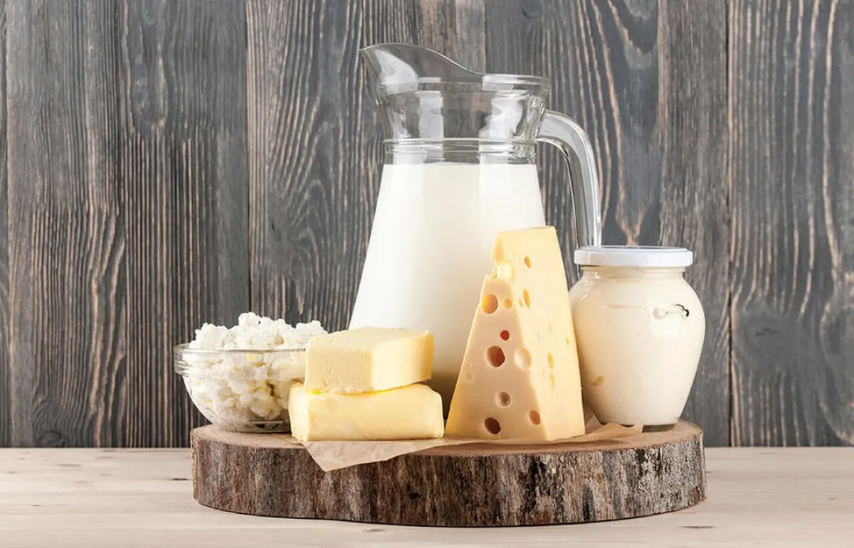 صورة لمنتجات الألبان