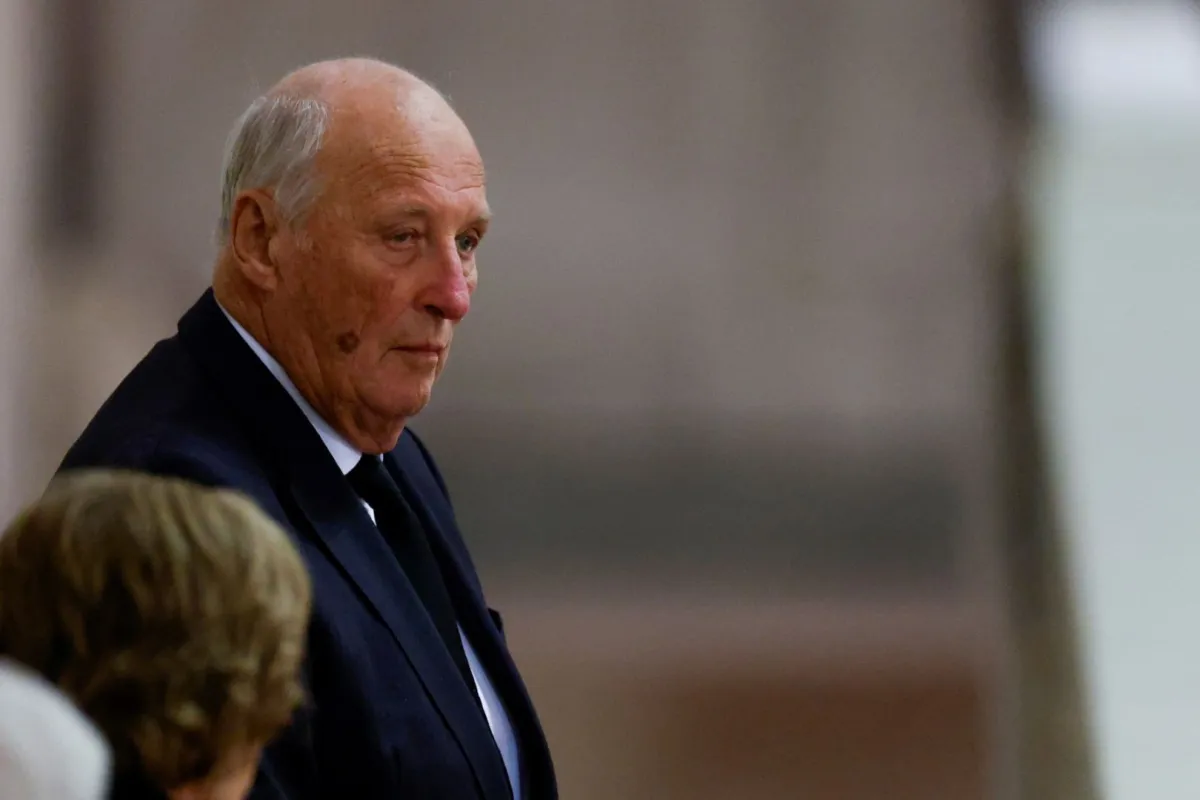 الملك هارالد الخامس «King Harald V» -مصدر الصورة: JOHN SIBLEY / POOL / AFP