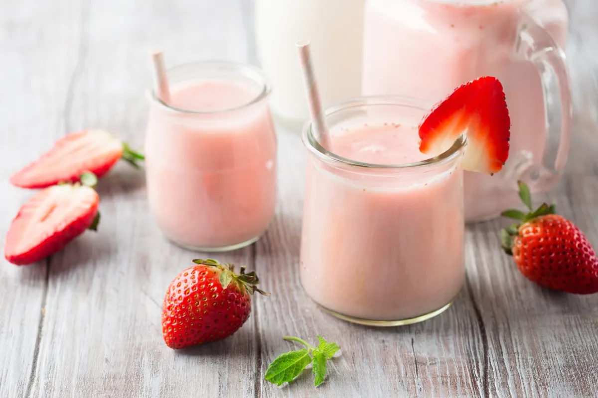 صورة عصير الزبادي بالفريز