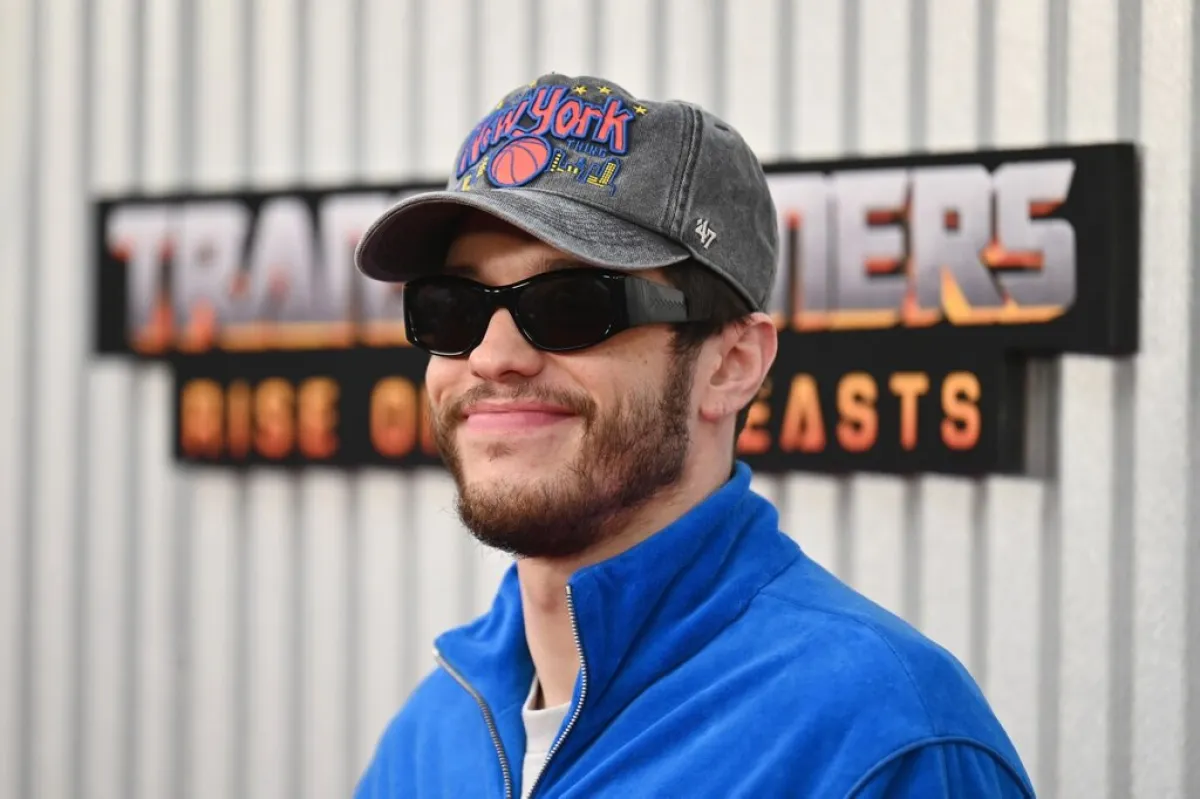 بيت ديفيدستون Pete Davidson في مدينة نيويورك ( مصدر الصورة: ANGELA WEISS / AFP)