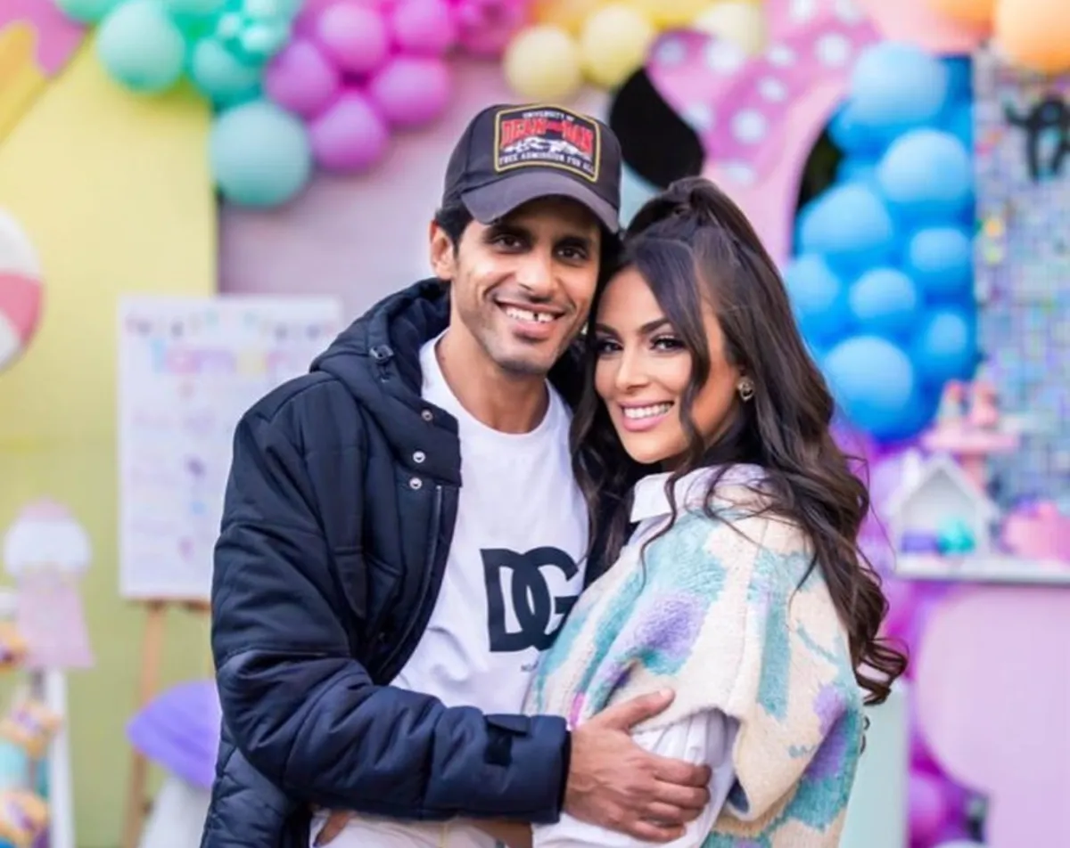 حمدي الميرغني وإسراء عبد الفتاح - الصورة من حسابه على إنستغرام