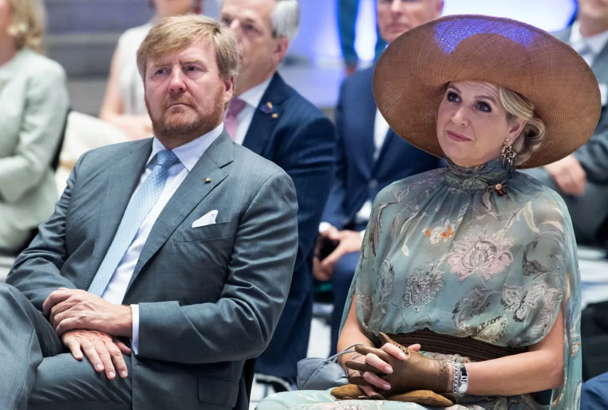 الملك ويليم ألكسندر والملكة ماكسيما (King Willem-Alexander and Queen Maxima). مصدر الصورة:  AFP / POOL / Bernd von Jutrczenka