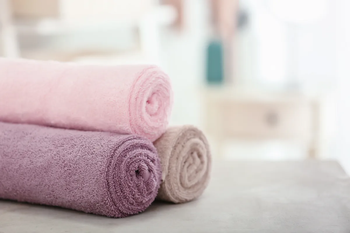 غسل المناشف الجديدة، قبل الاستخدام، ضروري