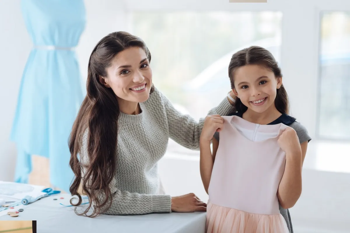 صورة لأم وطفلتها