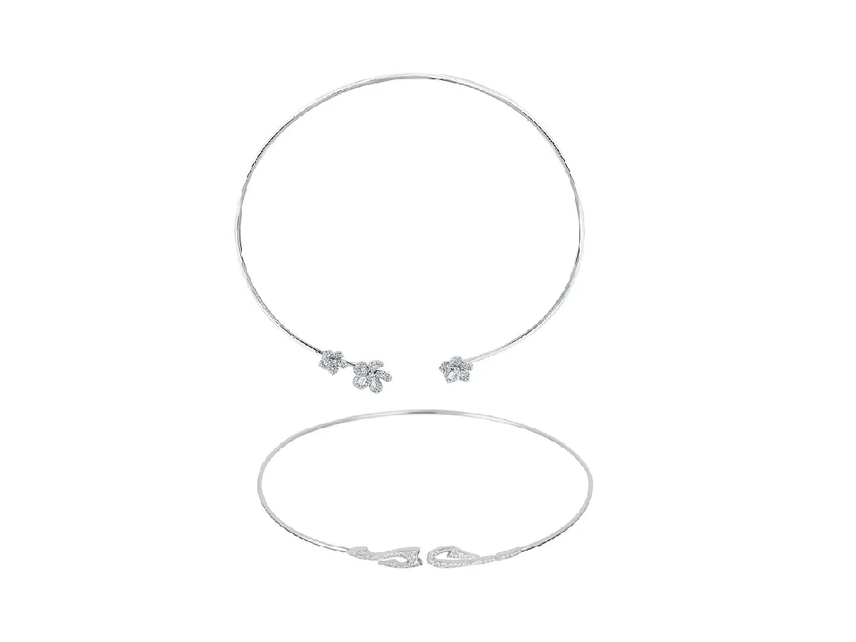 قلادات شوكر مفتوحة لسهرات تناسبك لصيف 2023