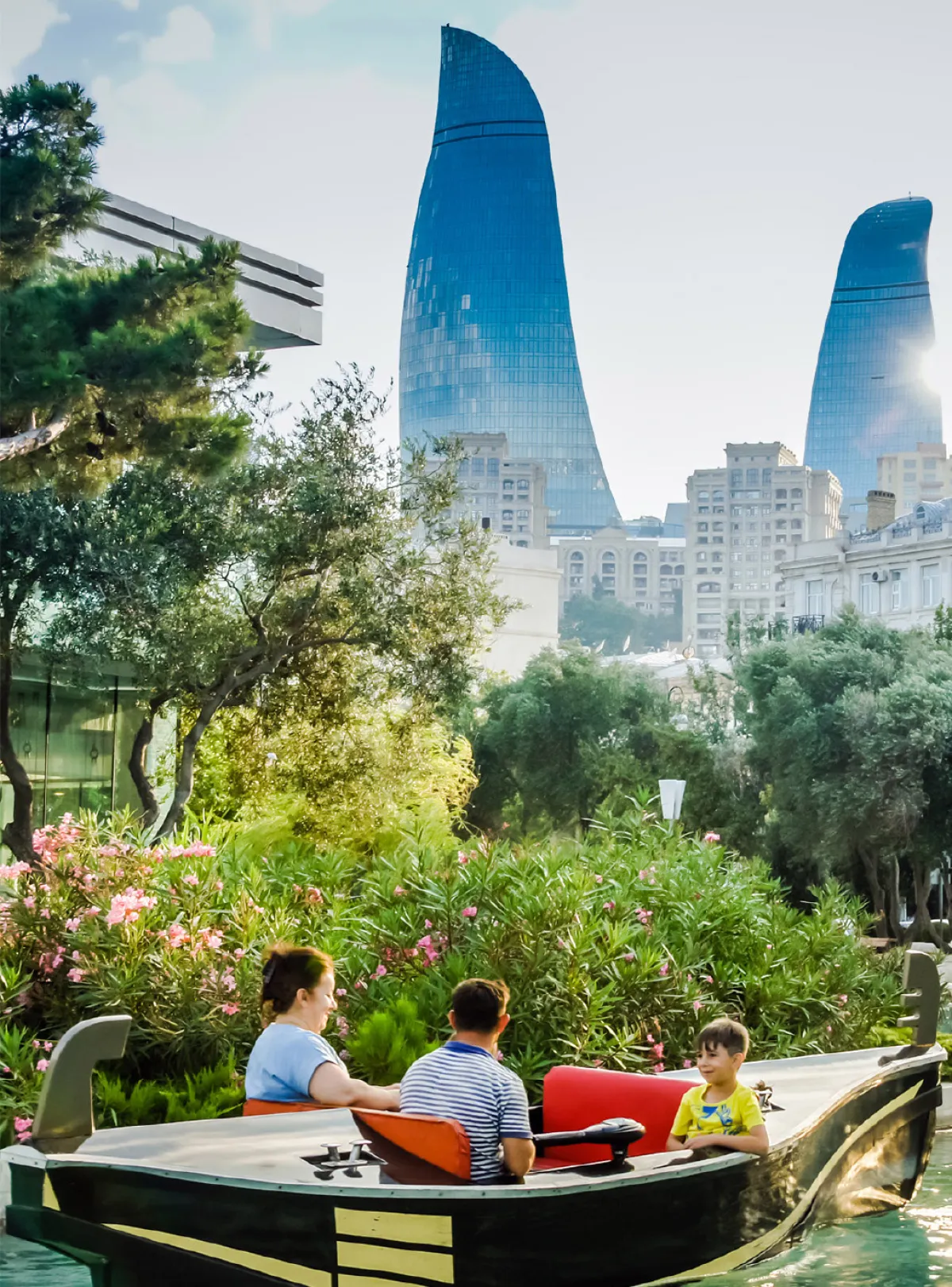 إجازة عائلية في «باكو»